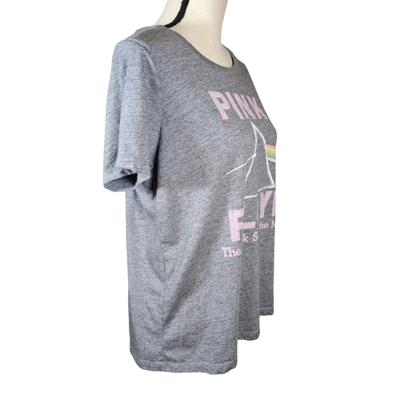 Pink Floyd Dark Side Of The Moon T Shirt, Heather Grey,  XL - Picture 2 of 9